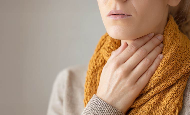 「のど」の2つの感染防御の働き